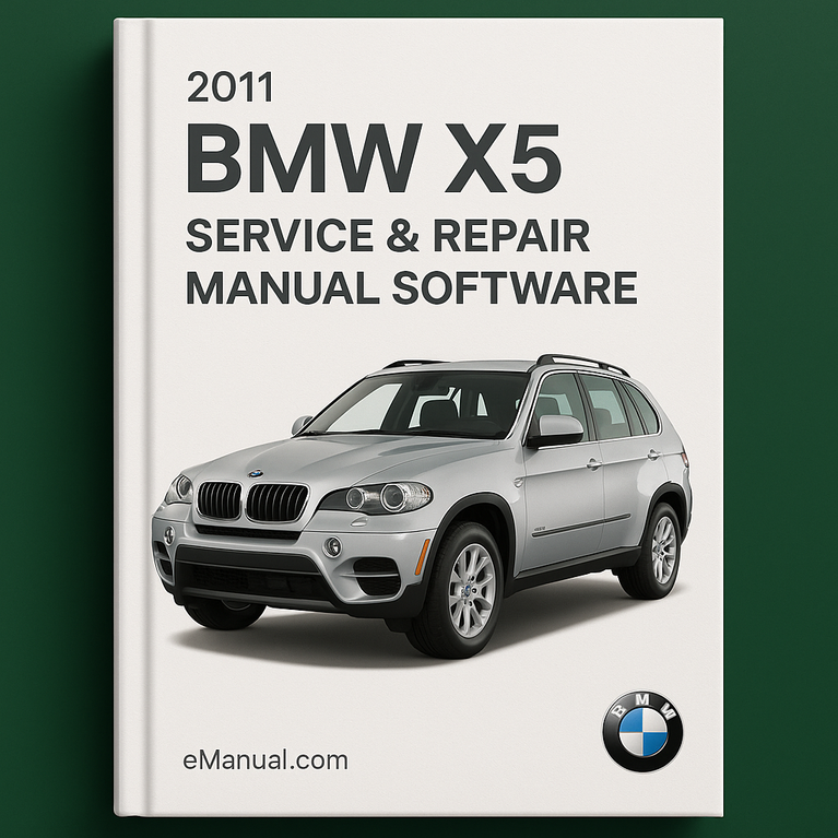 2011 BMW X5 Service & Repair Manual Software
