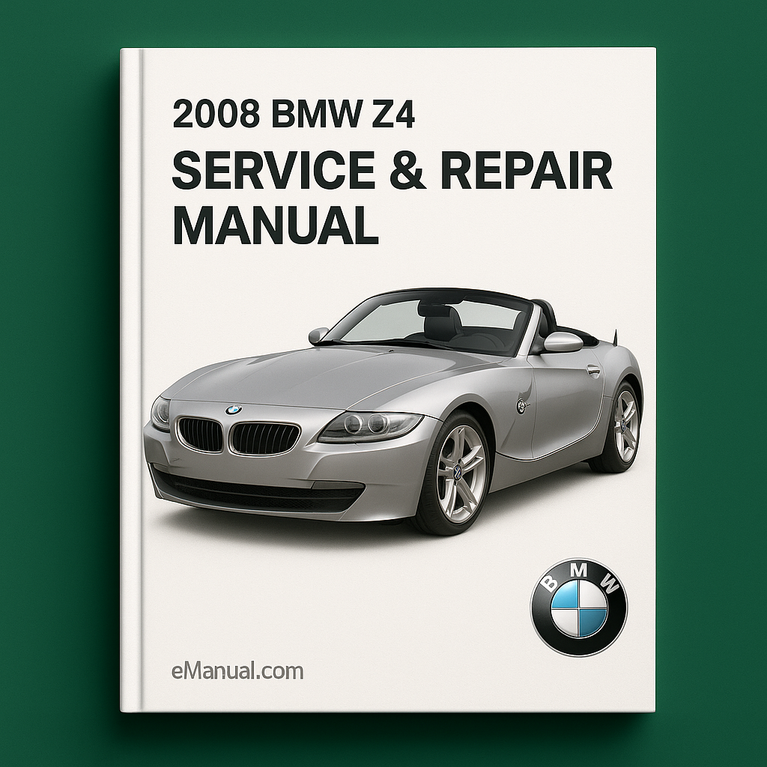 2008 BMW Z4 Service & Repair Manual Software