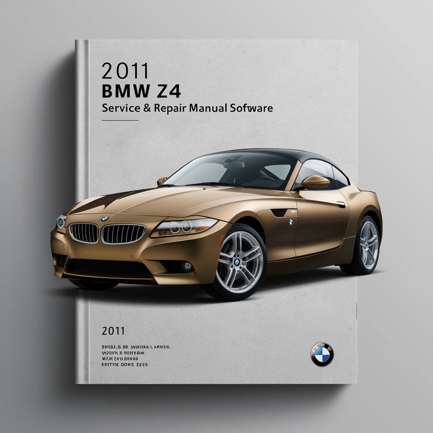 2011 BMW Z4 Service- und Reparaturhandbuch-Software