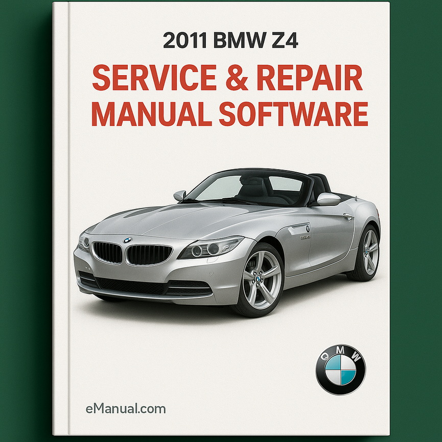 2011 BMW Z4 Service & Repair Manual Software