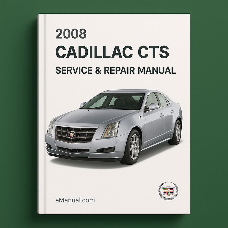 2008 Cadillac CTS Service & Repair Manual Software