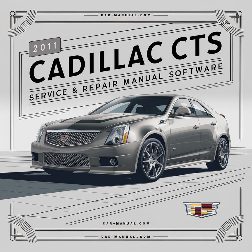 Software del manual de servicio y reparación del Cadillac CTS 2011