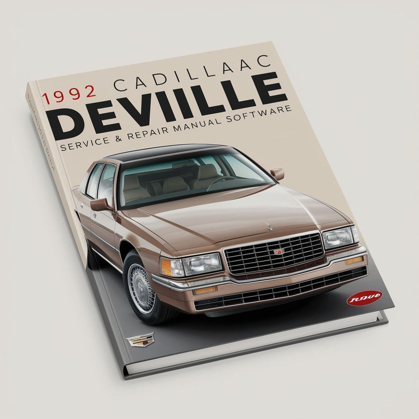 1992 Cadillac Deville Service- und Reparaturhandbuch-Software