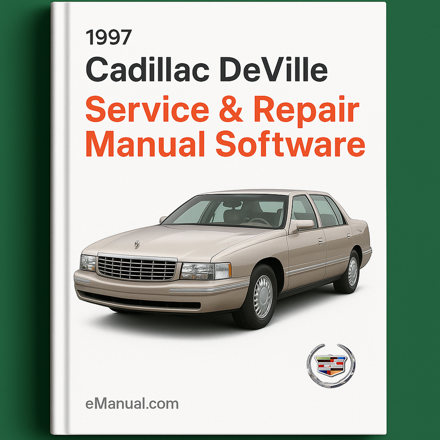 1997 Cadillac Deville Service- und Reparaturhandbuch-Software