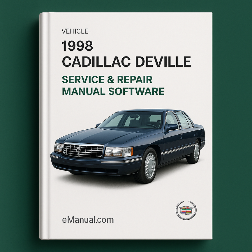 1998 Cadillac Deville Service & Repair Manual Software