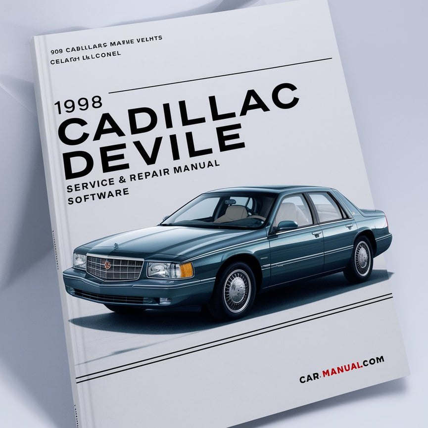 Software del manual de servicio y reparación de Cadillac Deville 1998