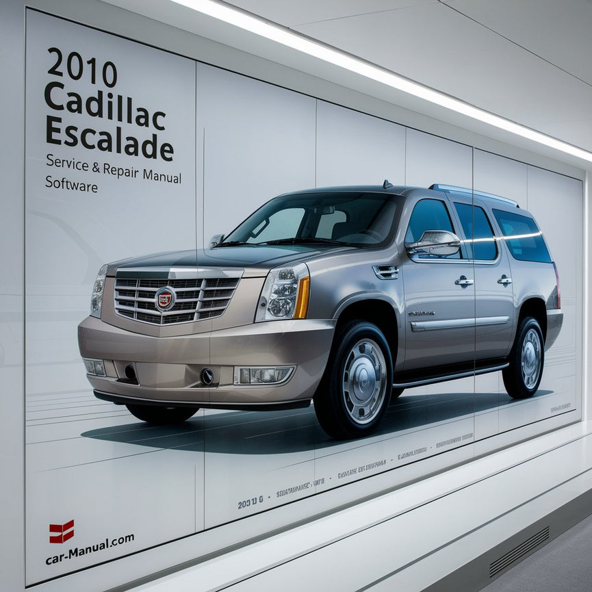 Software del manual de servicio y reparación de Cadillac Escalade 2010