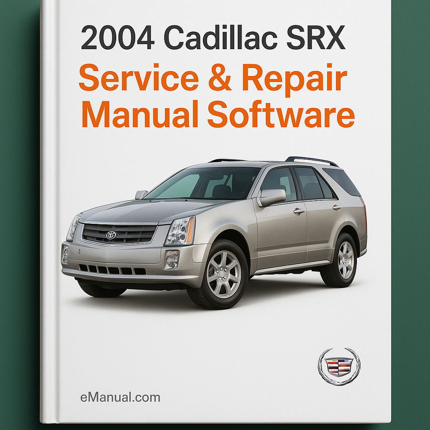 2004 Cadillac SRX Service & Repair Manual Software