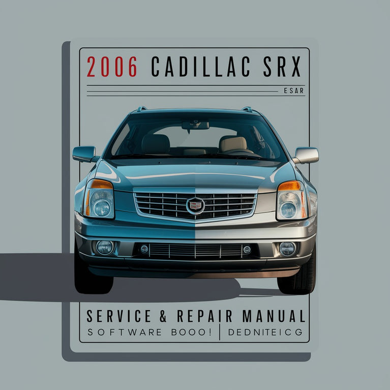 Software del manual de servicio y reparación de Cadillac SRX 2006