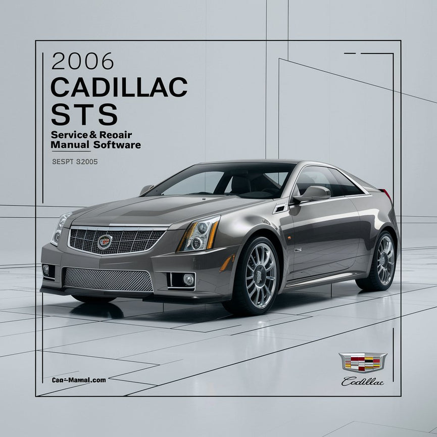 Software del manual de servicio y reparación de Cadillac STS 2006