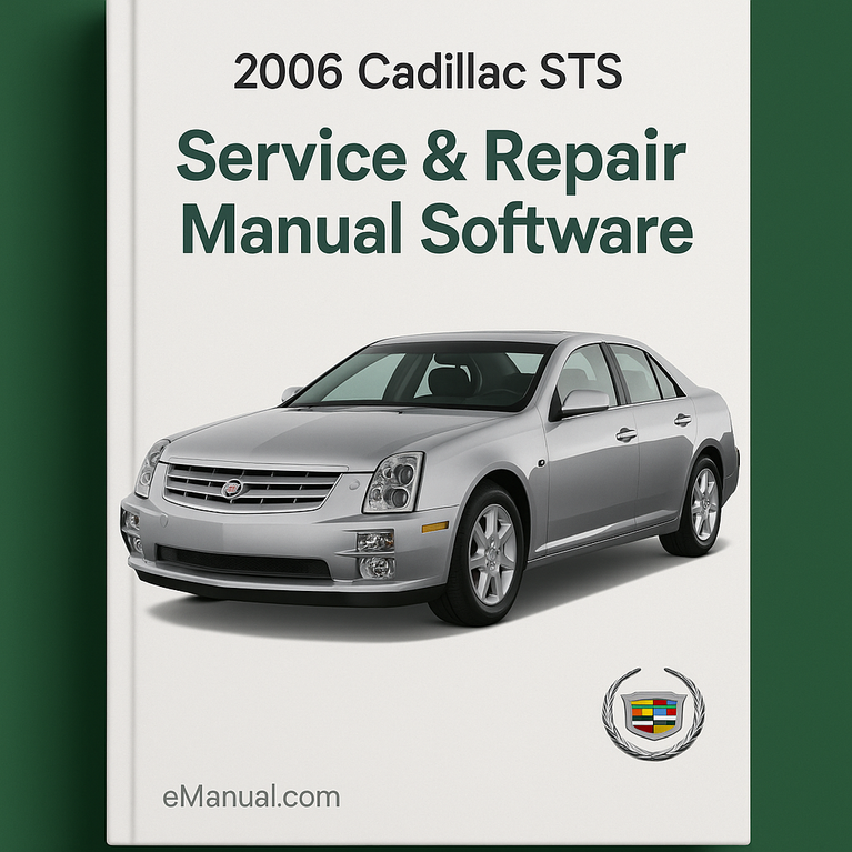 2006 Cadillac STS Service & Repair Manual Software