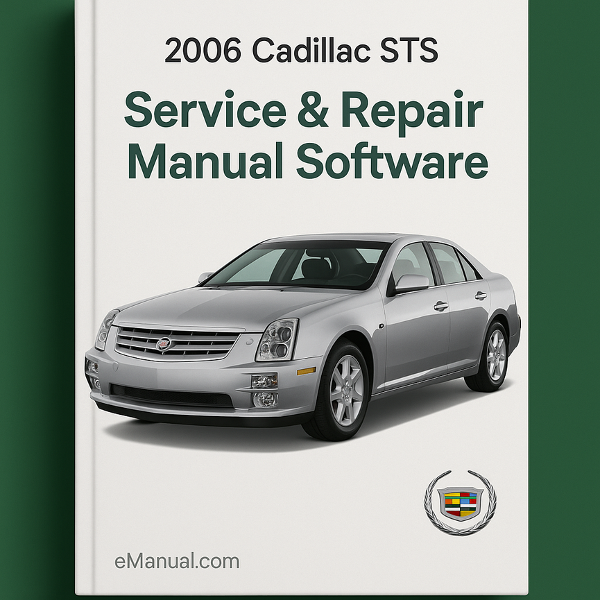2006 Cadillac STS Service & Repair Manual Software