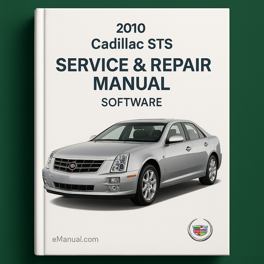 Software del manual de servicio y reparación del Cadillac STS 2010