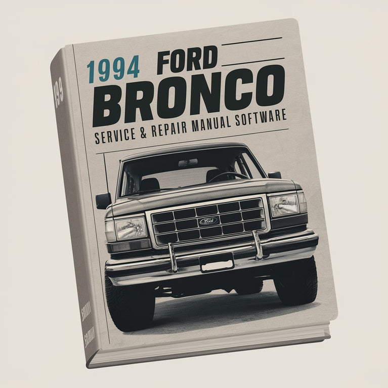 1994 Ford Bronco Service & Repair Manual Software