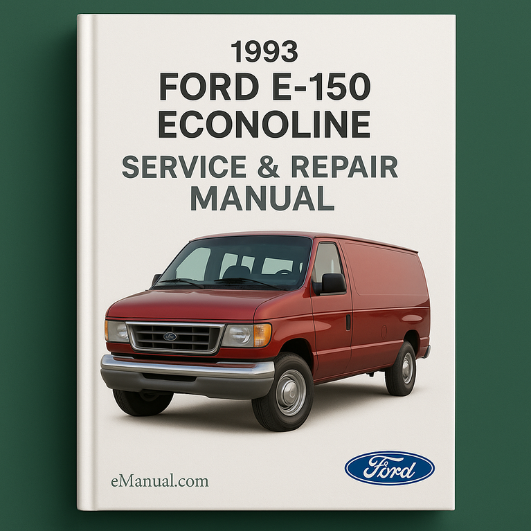 1993 Ford E-150 Econoline Service & Repair Manual Software