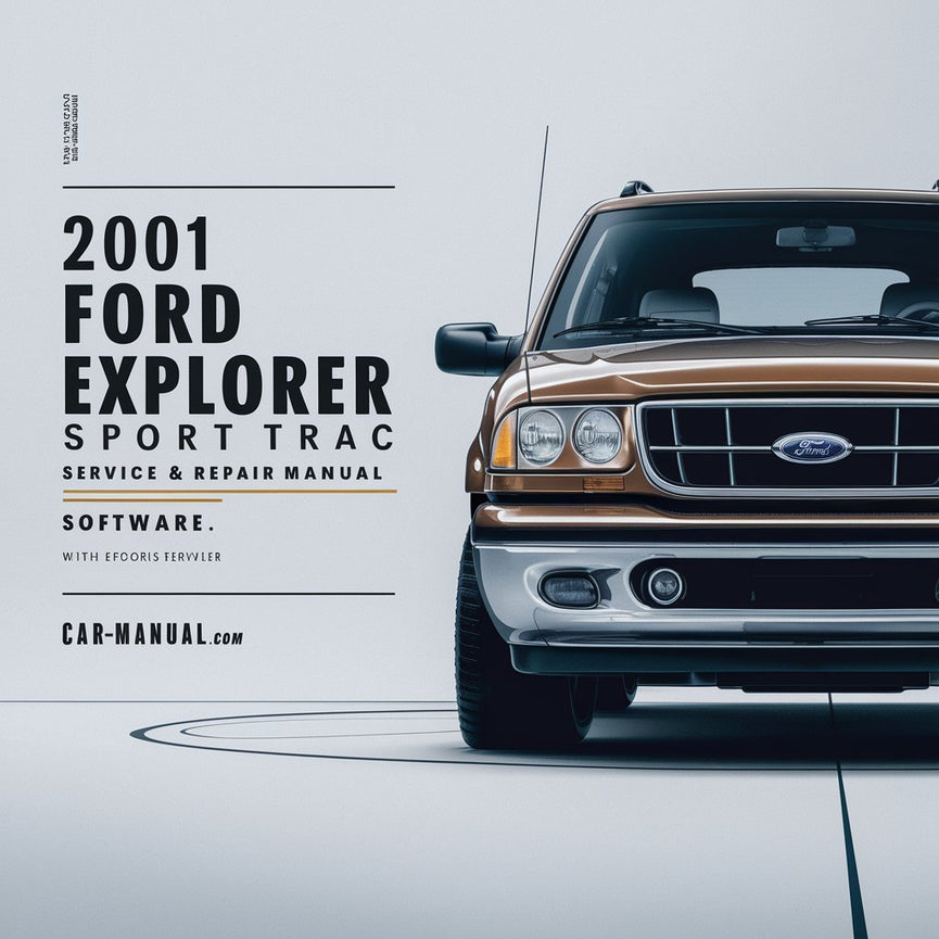 2001 Ford Explorer Sport Trac Service- und Reparaturhandbuch-Software