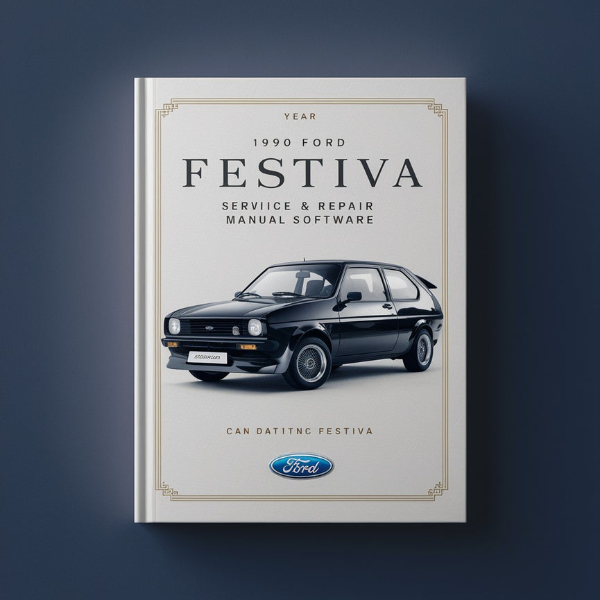 Manual de servicio y reparación del Ford Festiva 1990