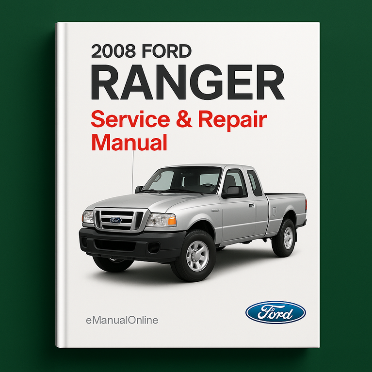 2008 Ford Ranger Service & Repair Manual Software
