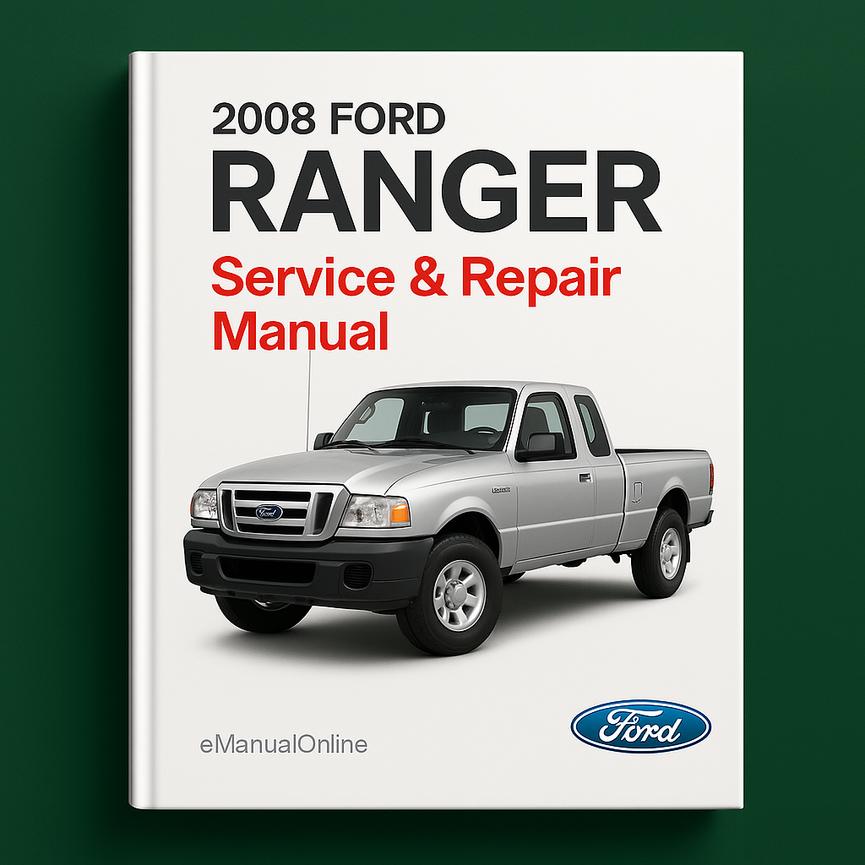 2008 Ford Ranger Service & Repair Manual Software