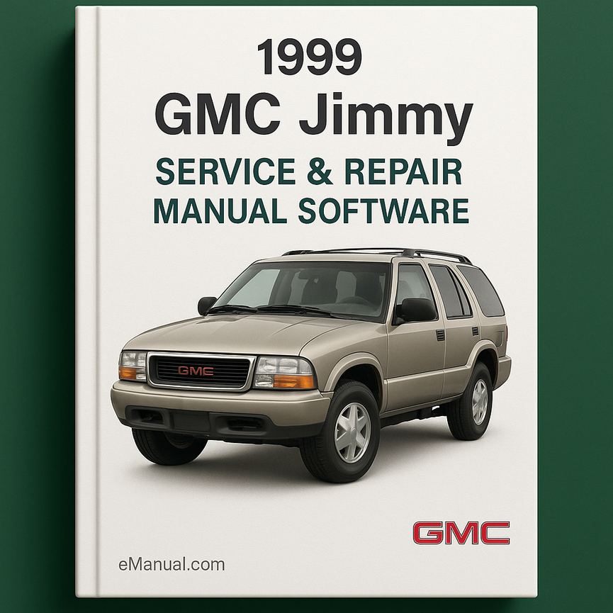 1999 GMC Jimmy Service & Repair Manual Software