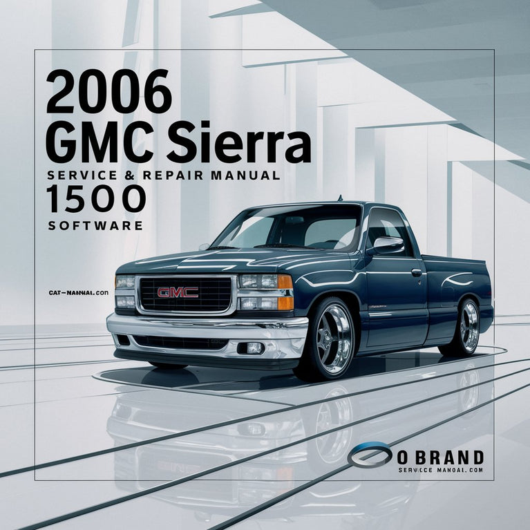 Software del manual de servicio y reparación de GMC Sierra 1500 2006