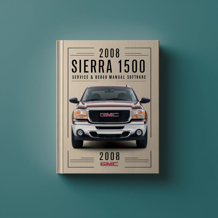 Software del manual de servicio y reparación de GMC Sierra 1500 2008