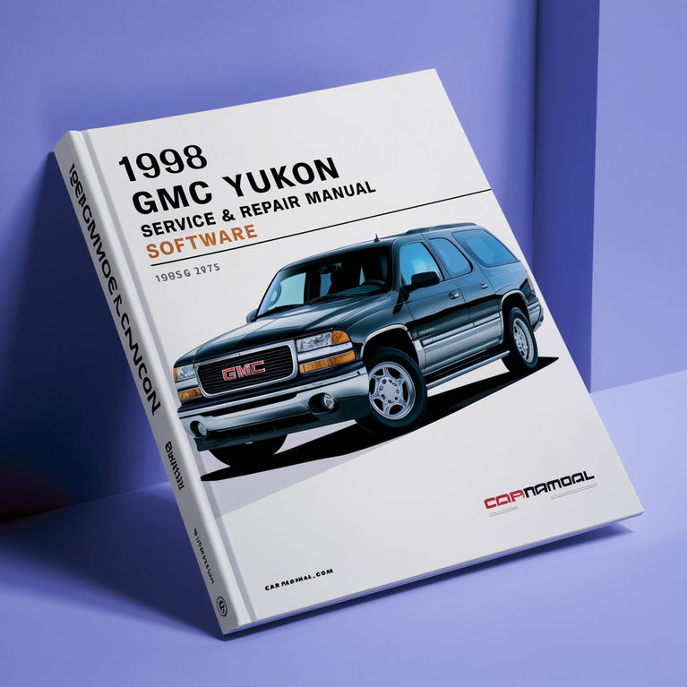 Software del manual de servicio y reparación de GMC Yukon 1998