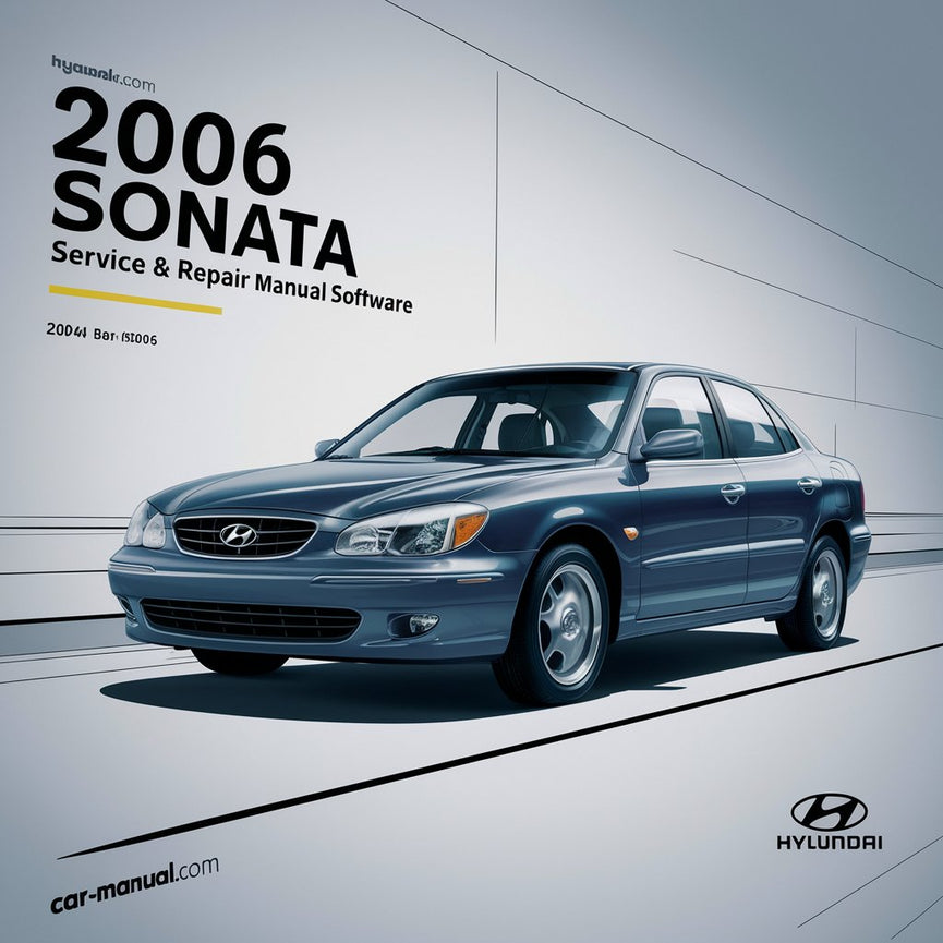 2006 Hyundai Sonata Service- und Reparaturhandbuch-Software