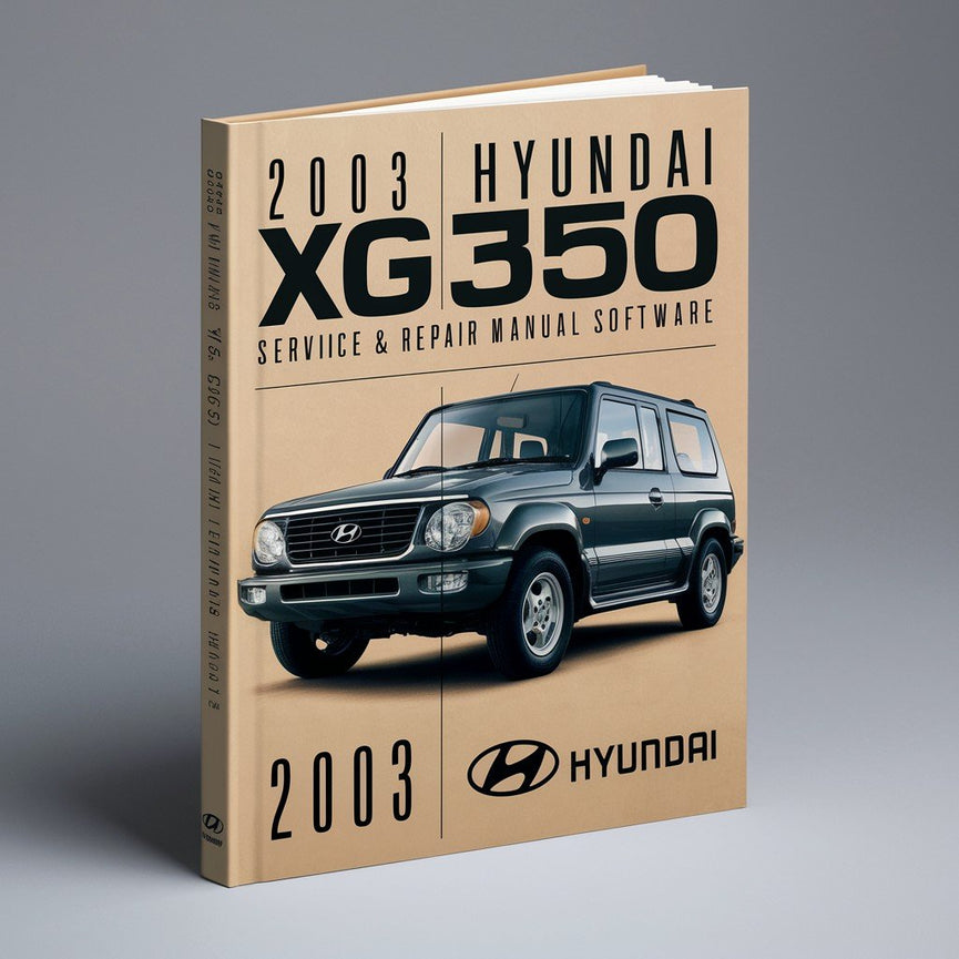 2003 Hyundai XG350 Service- und Reparaturhandbuch-Software