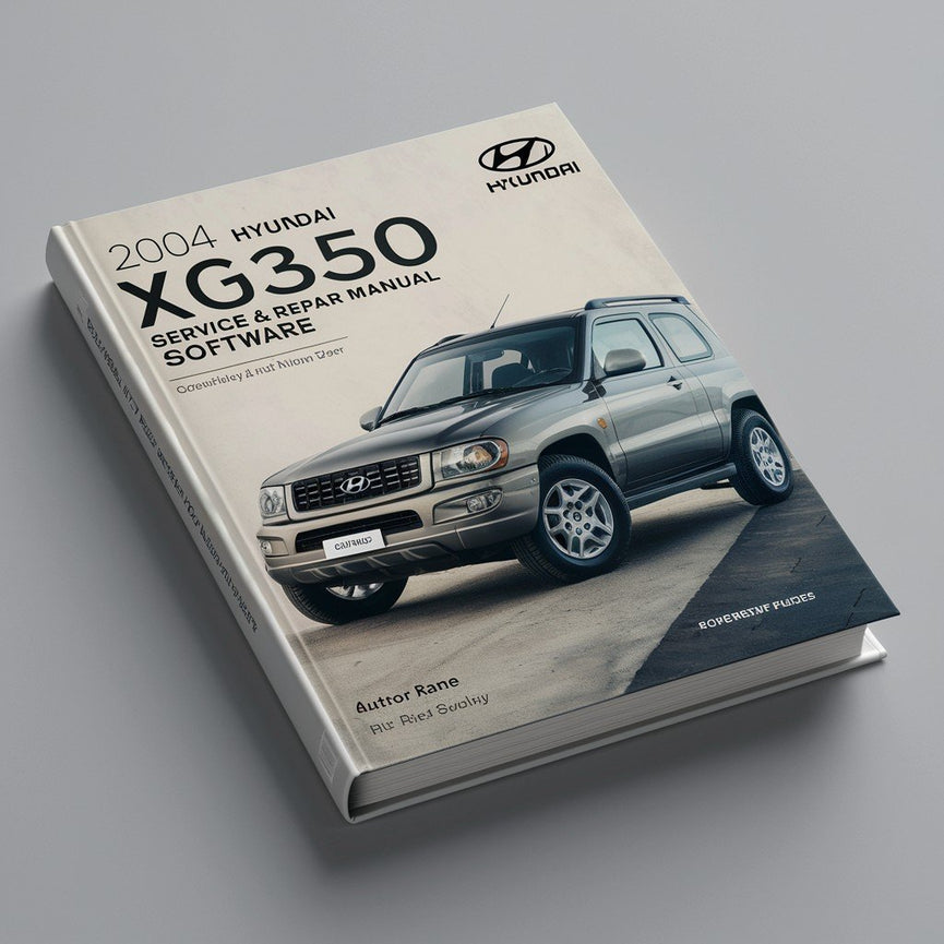 Manual de servicio y reparación del Hyundai XG350 2004