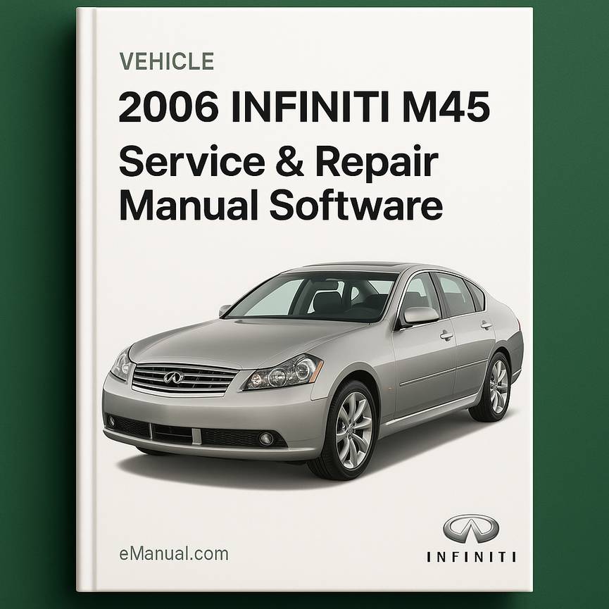 2006 Infiniti M45 Service- und Reparaturhandbuch-Software