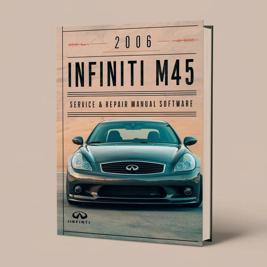 Manual de servicio y reparación de Infiniti M45 2006