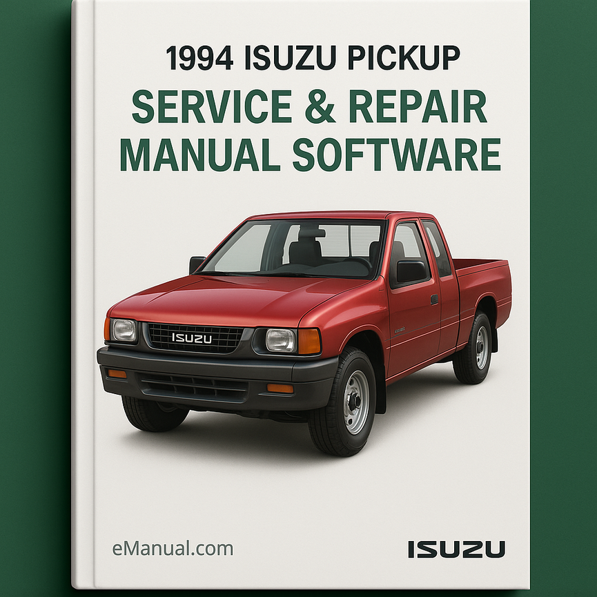 1994 Isuzu Pickup Service & Repair Manual Software