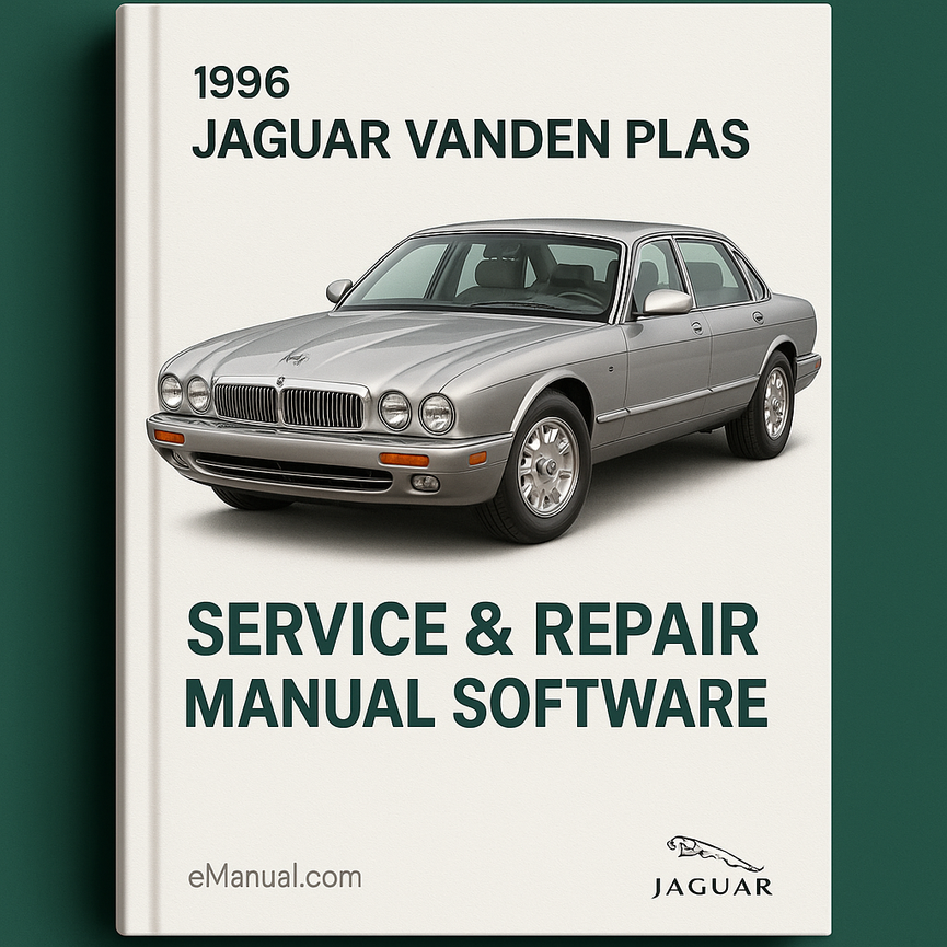 1996 Jaguar Vanden Plas Service & Repair Manual Software