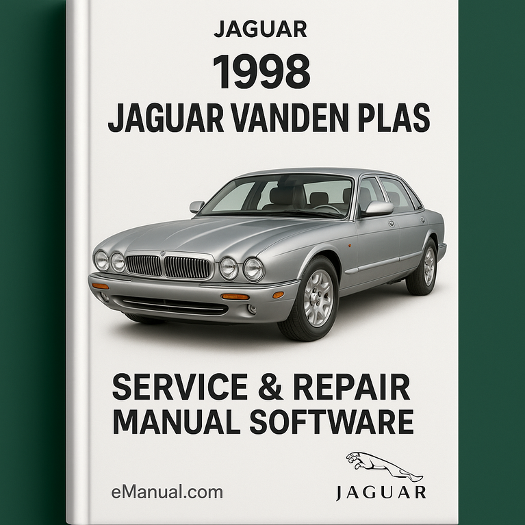 1998 Jaguar Vanden Plas Service & Repair Manual Software