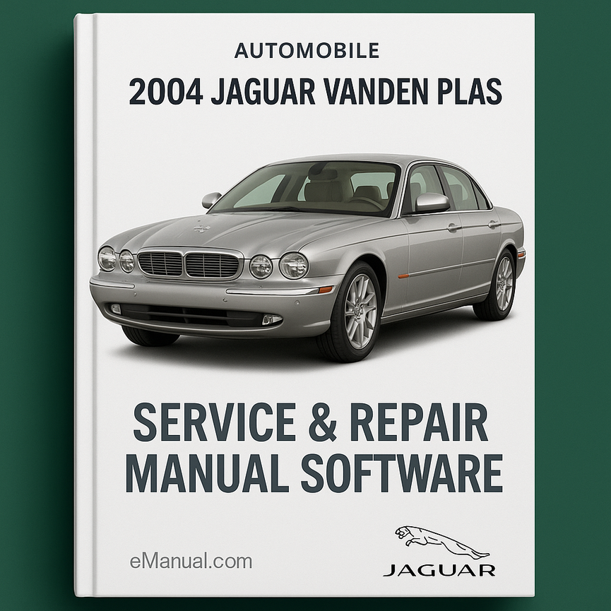 2004 Jaguar Vanden Plas Service & Repair Manual Software