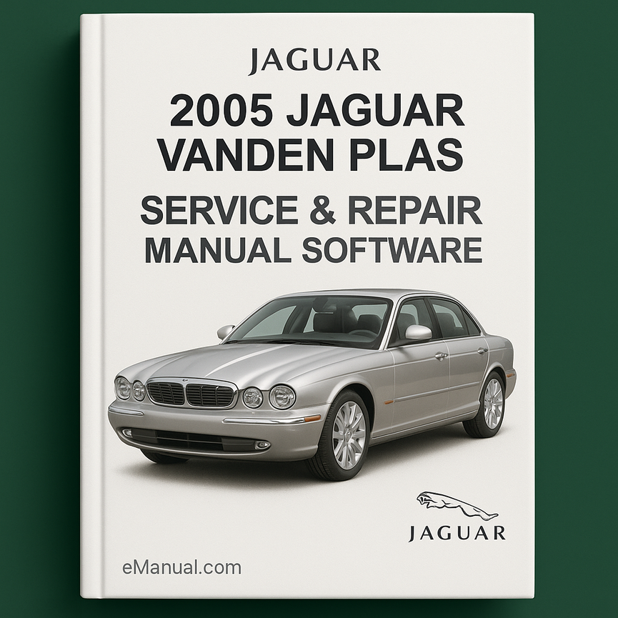 2005 Jaguar Vanden Plas Service & Repair Manual Software