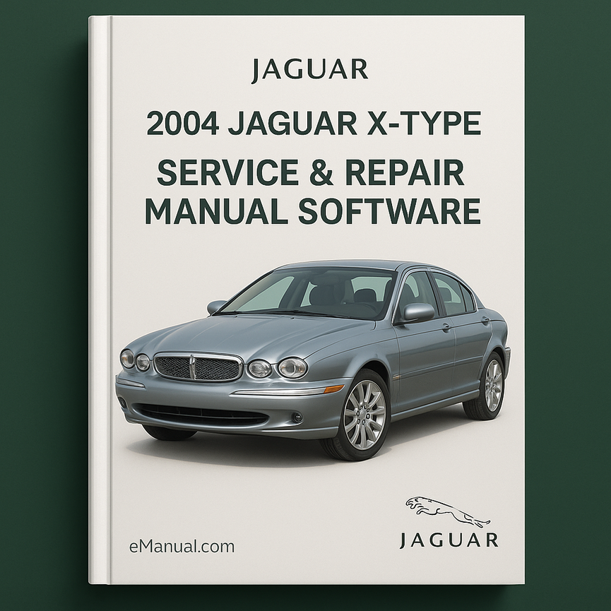 2004 Jaguar X-Type Service & Repair Manual Software