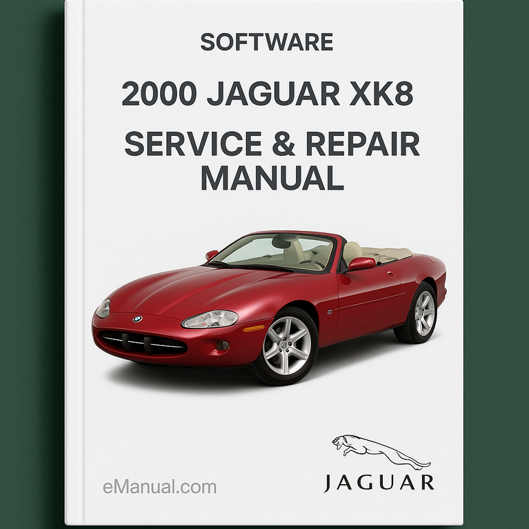 2000 Jaguar XK8 Service & Repair Manual Software