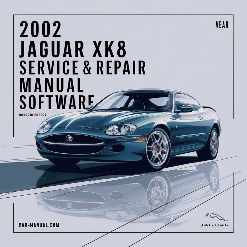 2002 Jaguar XK8 Service- und Reparaturhandbuch-Software