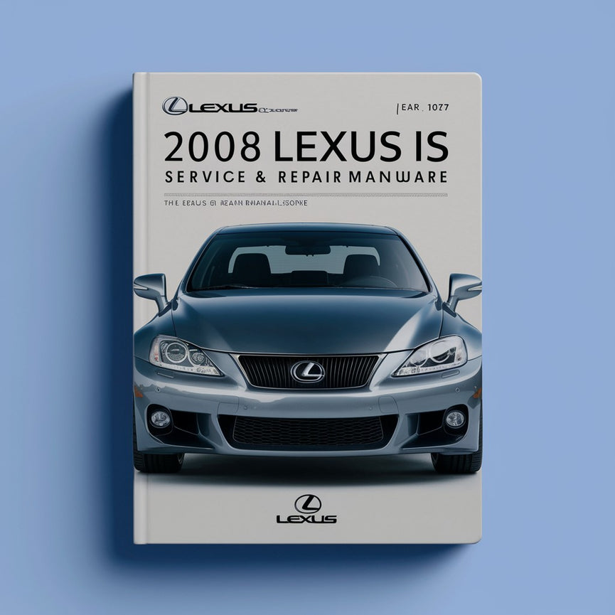 2008 Lexus IS F Service- und Reparaturhandbuch-Software