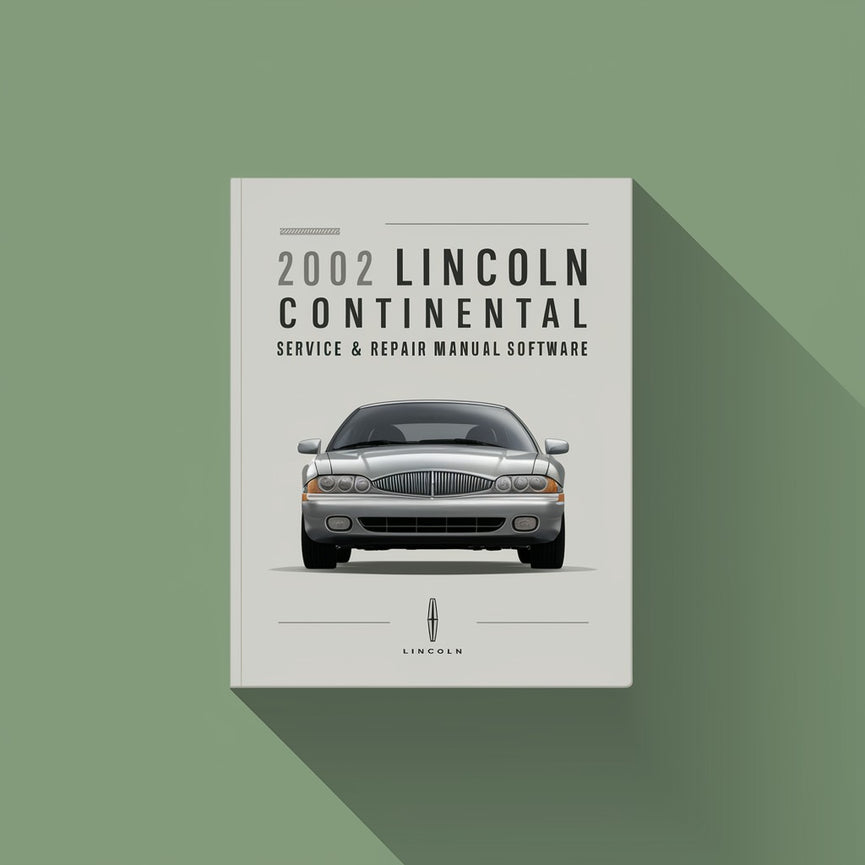 2002 Lincoln Continental Service & Repair Manual Software