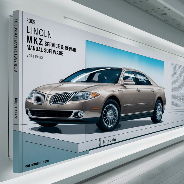 Software del manual de servicio y reparación del Lincoln MKZ 2009