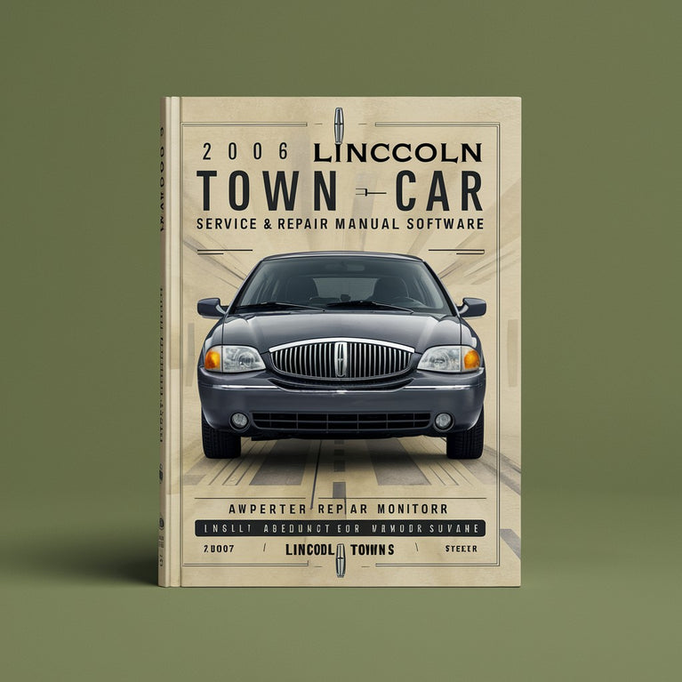 Manual de servicio y reparación de Lincoln Town CAR 2006