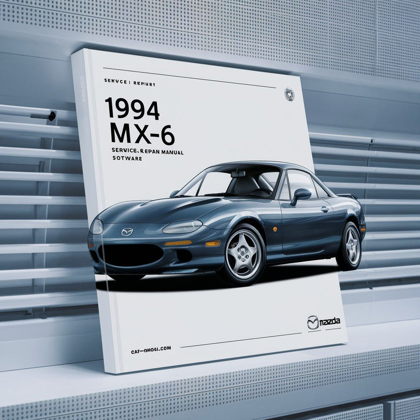 1994 Mazda MX-6 Service- und Reparaturhandbuch-Software