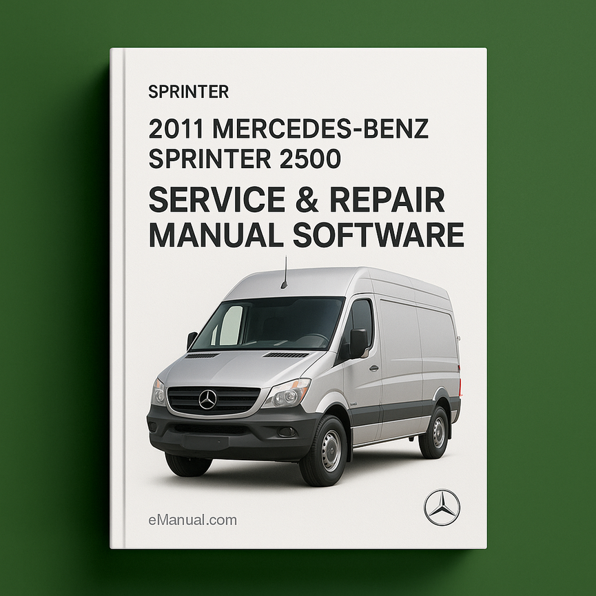 Manual de servicio y reparación de Mercedes-Benz Sprinter 2500 2011