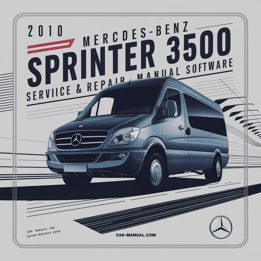 Manual de servicio y reparación de Mercedes-Benz Sprinter 3500 2010