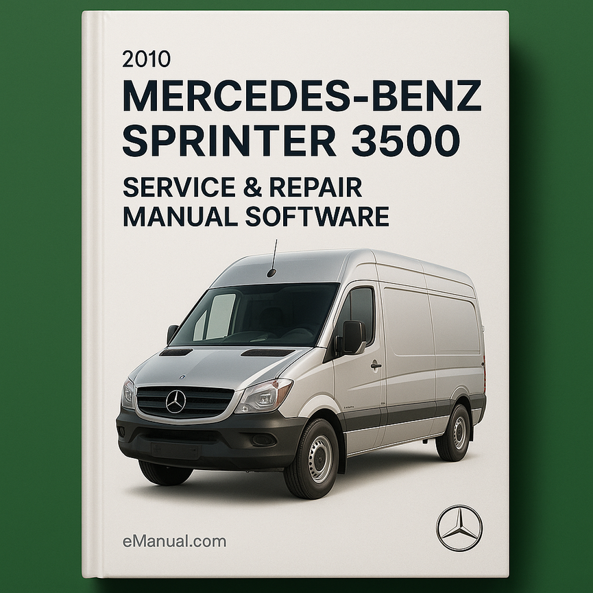 Manual de servicio y reparación de Mercedes-Benz Sprinter 3500 2010