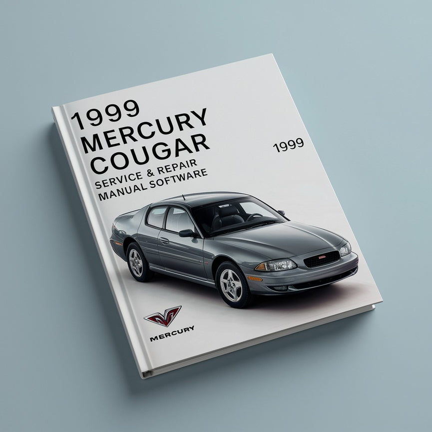 Software del manual de servicio y reparación de Mercury Cougar 1999