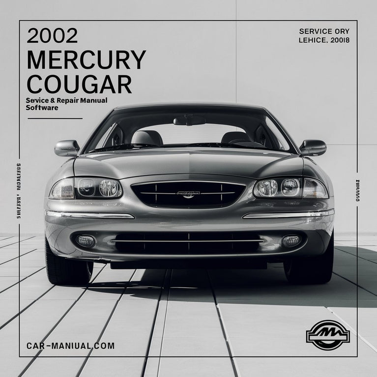 Manual de servicio y reparación de Mercury Cougar 2002